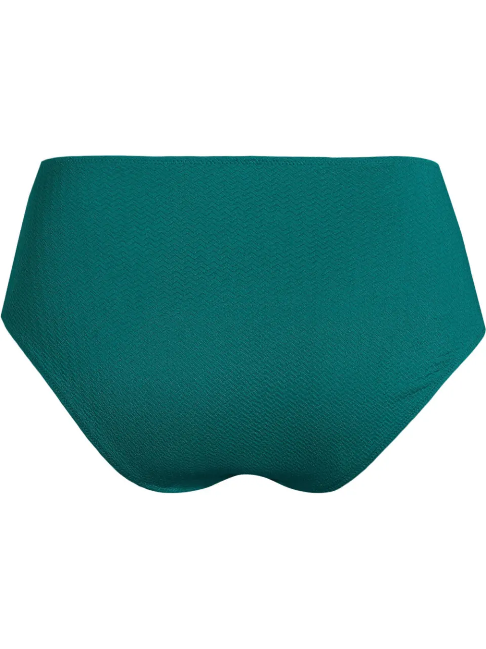 BEACHWAVE Curve high waist bikinibroekje met textuur groen, foto 3