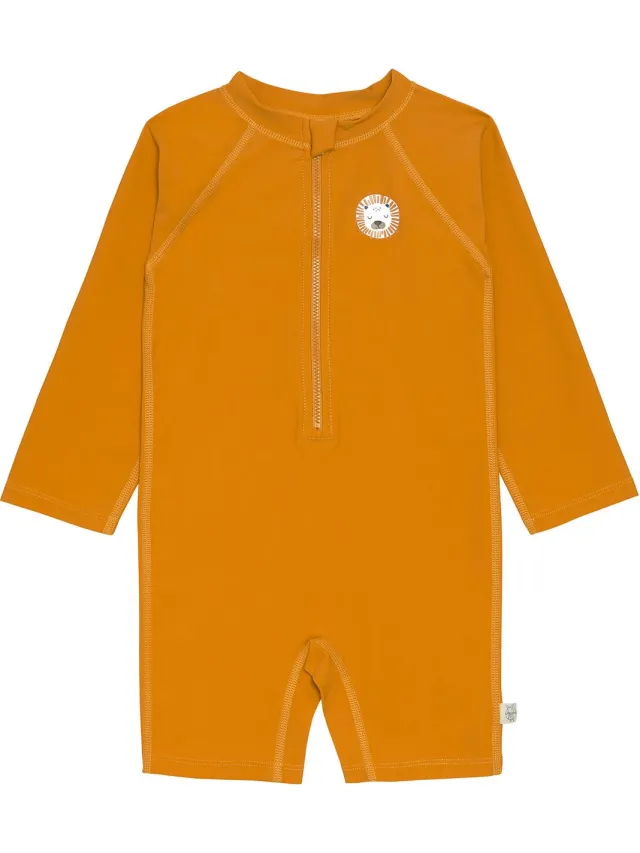 Lässig Splash & Fun Zwempak met lange mouw Lion gold, 19-24 maanden