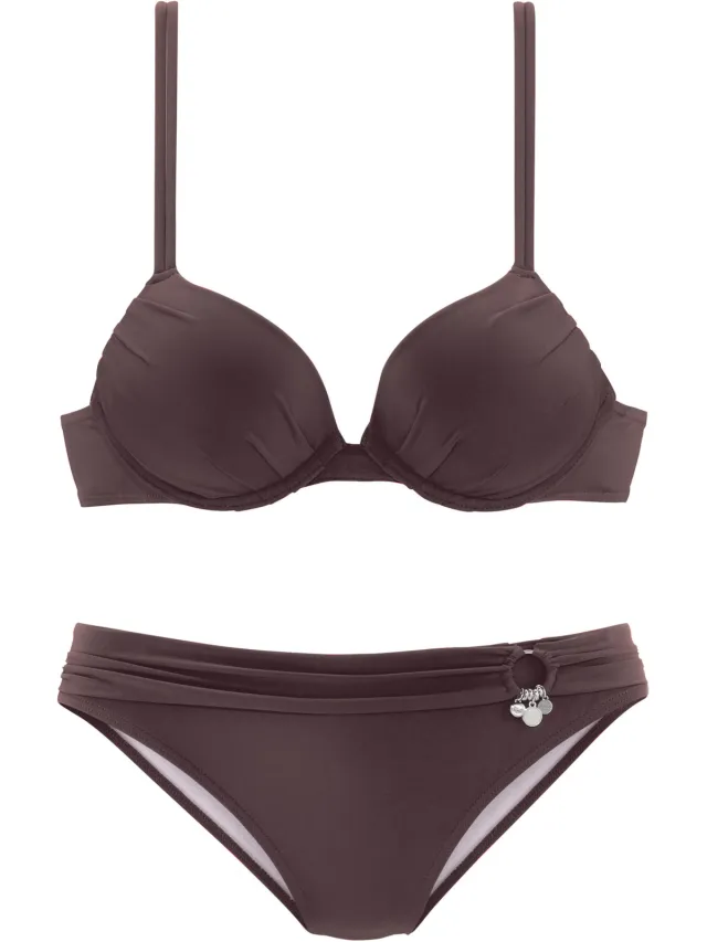 Push-upbikini bruin, foto 2