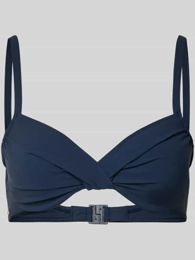 Barts Bikinitop model 'SOLID UNDERWIRE' donkerblauw, foto 2