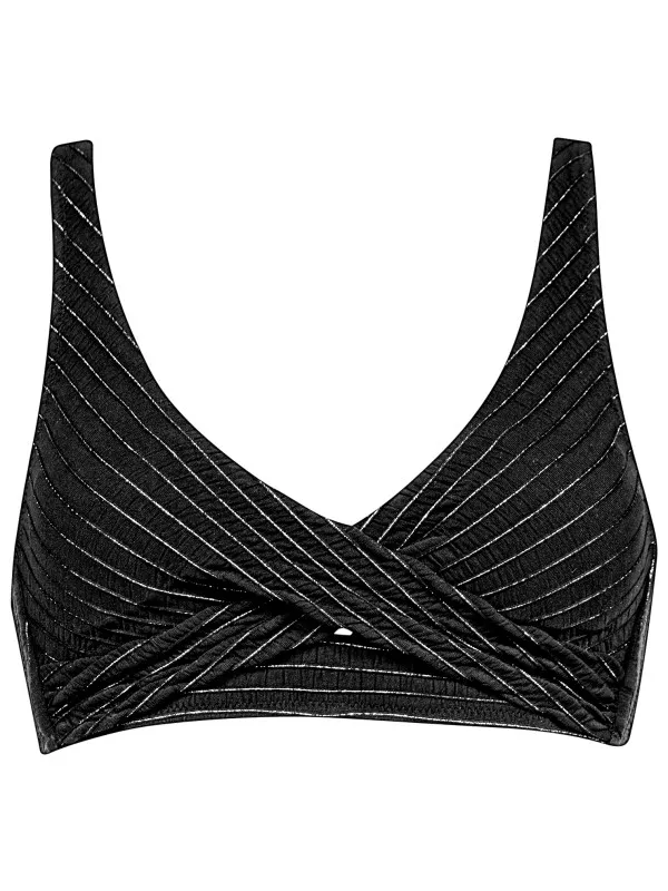 WATERCULT Women's Afterlight Bikini Top No. 7330 - Bikinitop - Cup: B, zwart
