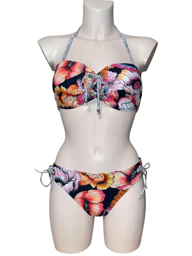 Beachlife California - Poppies bikiniset - Maat 75C + M / 38C + 38 multi
