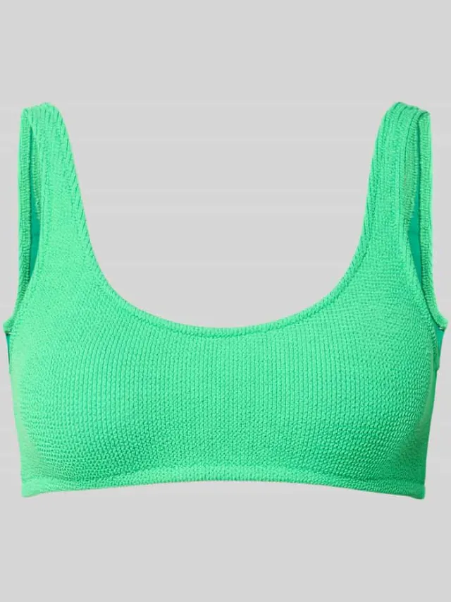 banana moon Bikinitop met labeldetail, model 'JUSTIN' Neon groen
