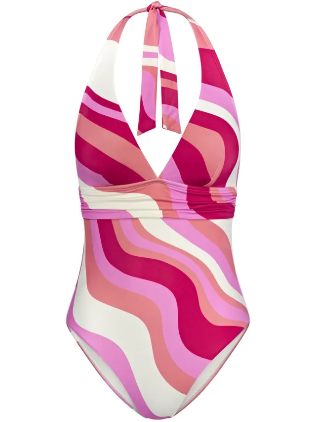 Triumph Badeanzug Summer Mix & Match Plunge roze - light combination