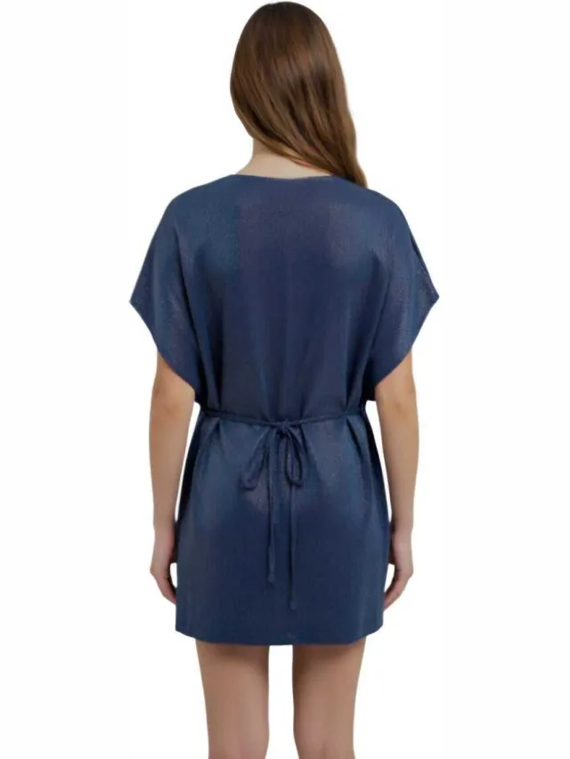 Sun68 strandjurk blauw