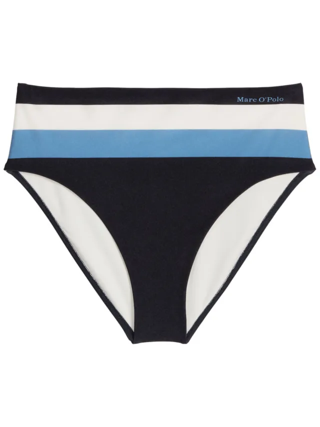 Marc O'Polo Vrouwen Bikini broekjes Summer Stripes zwart, foto 2