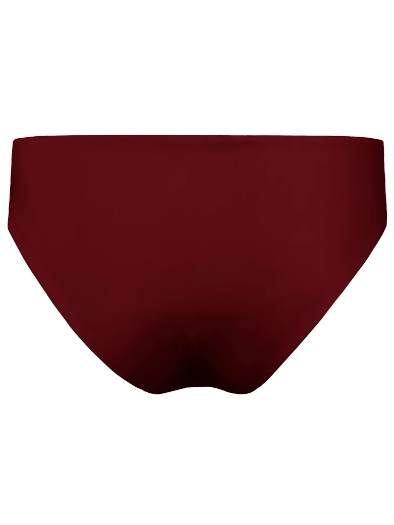 Anekdot dames vegan Bikinibroekje Core Merlot donkerrood, foto 2