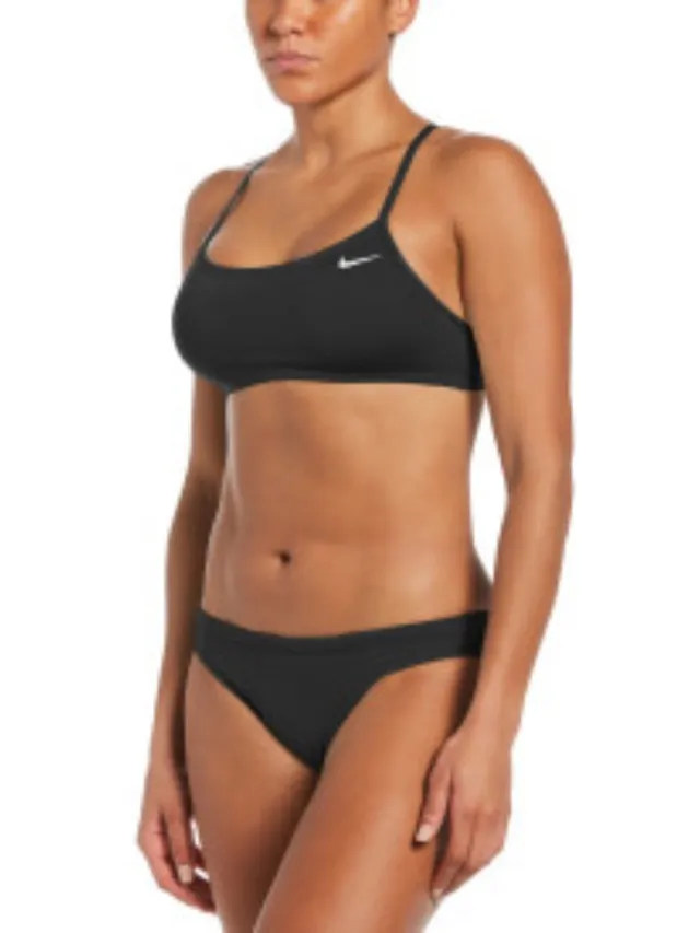 Nike Swim RACERBACK BIKINI SET Zwart