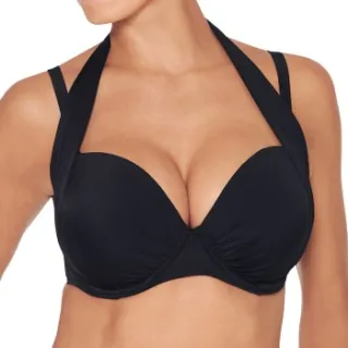 Wiki Basic Magic Bikini Top Zwart,Bruin