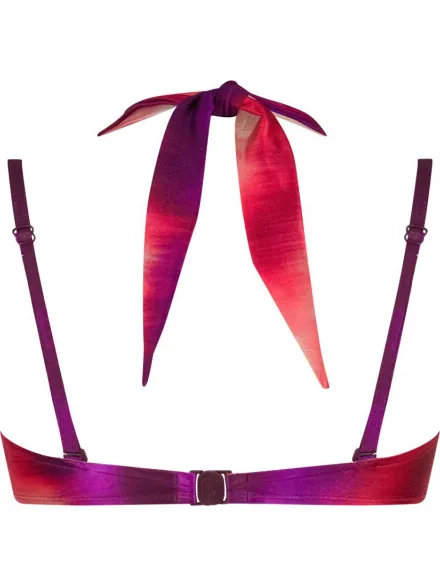 Ten Cate Bikini top multiway padded wired bikini top dames bordeaux, foto 2