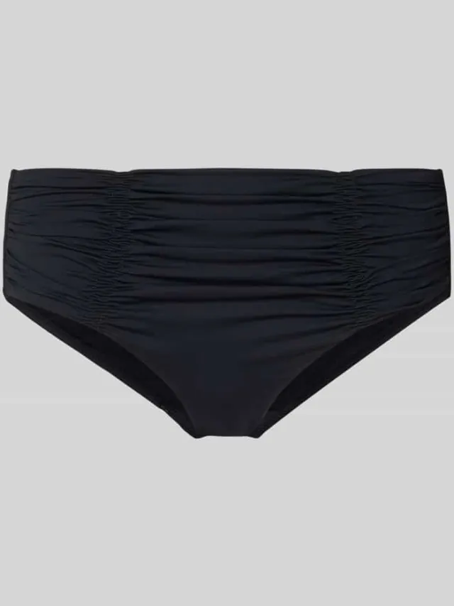 Seafolly Bikinibroekje met rimpelingen Zwart
