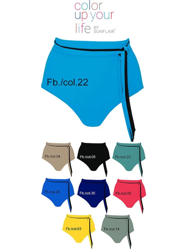 Sunflair Mix & Match Hoge Bikinislip - Kaki - 42