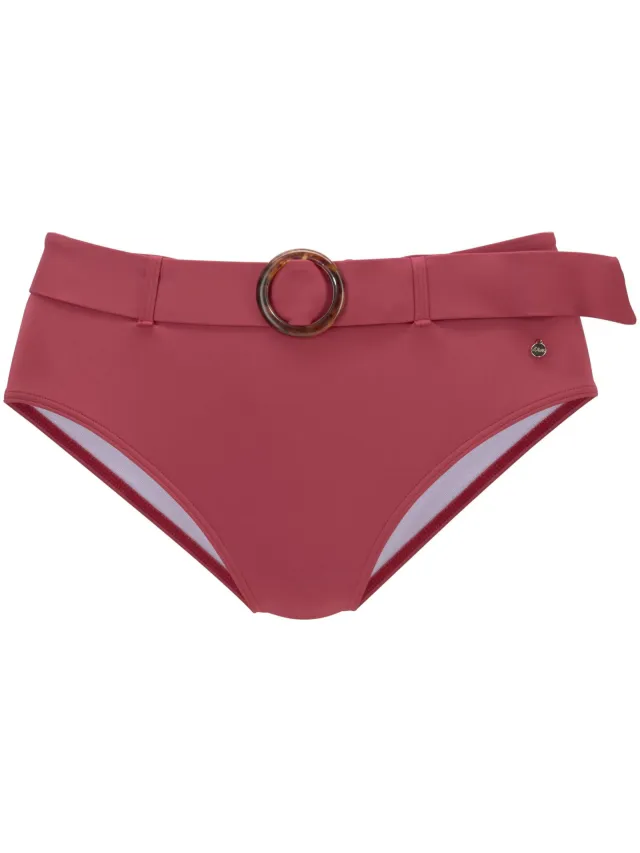 Highwaist bikinibroekje roestrood, foto 2