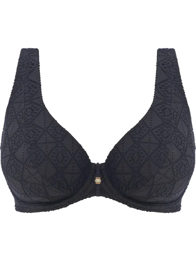 Freya NOMAD NIGHTS UW HIGH APEX BIKINI TOP Dames Bikinitopje - Black zwart