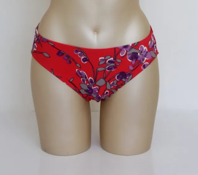 Fantasie Kyoto - bikinislip - rood met bloemen - maat