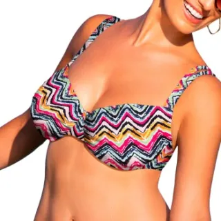 Wiki Jamaica Adjustable Bikini Top Versch.kleure/Patroon