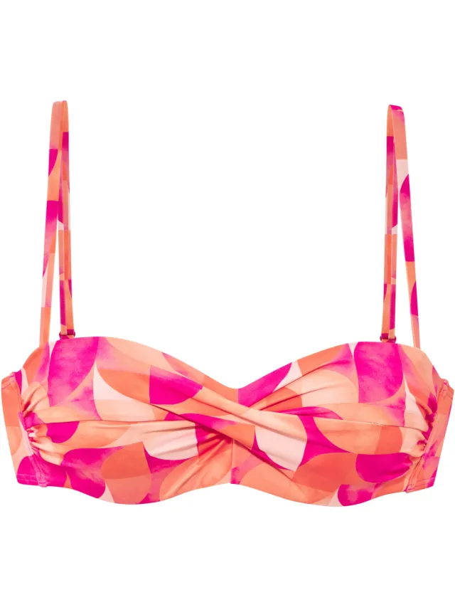 bandeaubikinitop met beugel roze, foto 2