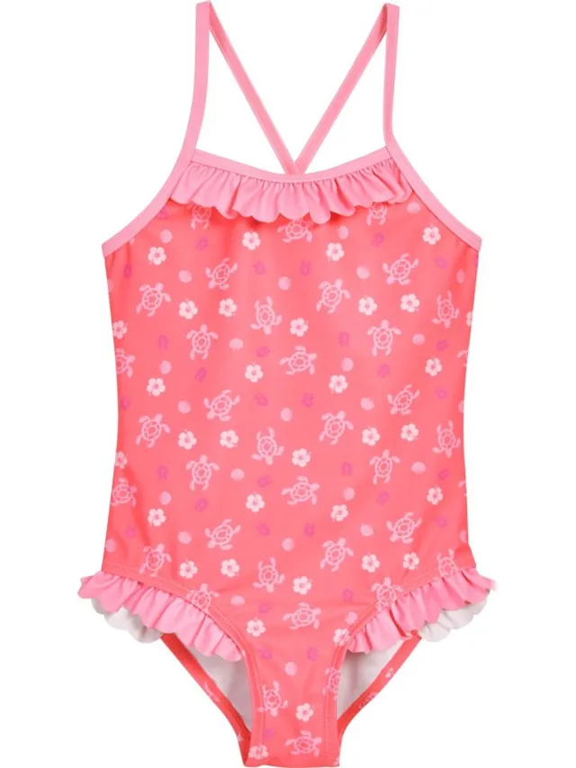 Playshoes Badpak - UV - Werend - Hawaii - Roze