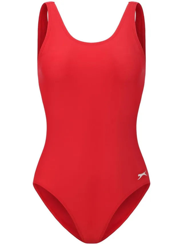 Slazenger Dames/Dames Xtra Life ééndelig badpak (Rood)