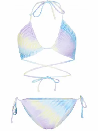 O'Neill Kat Becca Wow bikiniset pastel tie-dye Wit