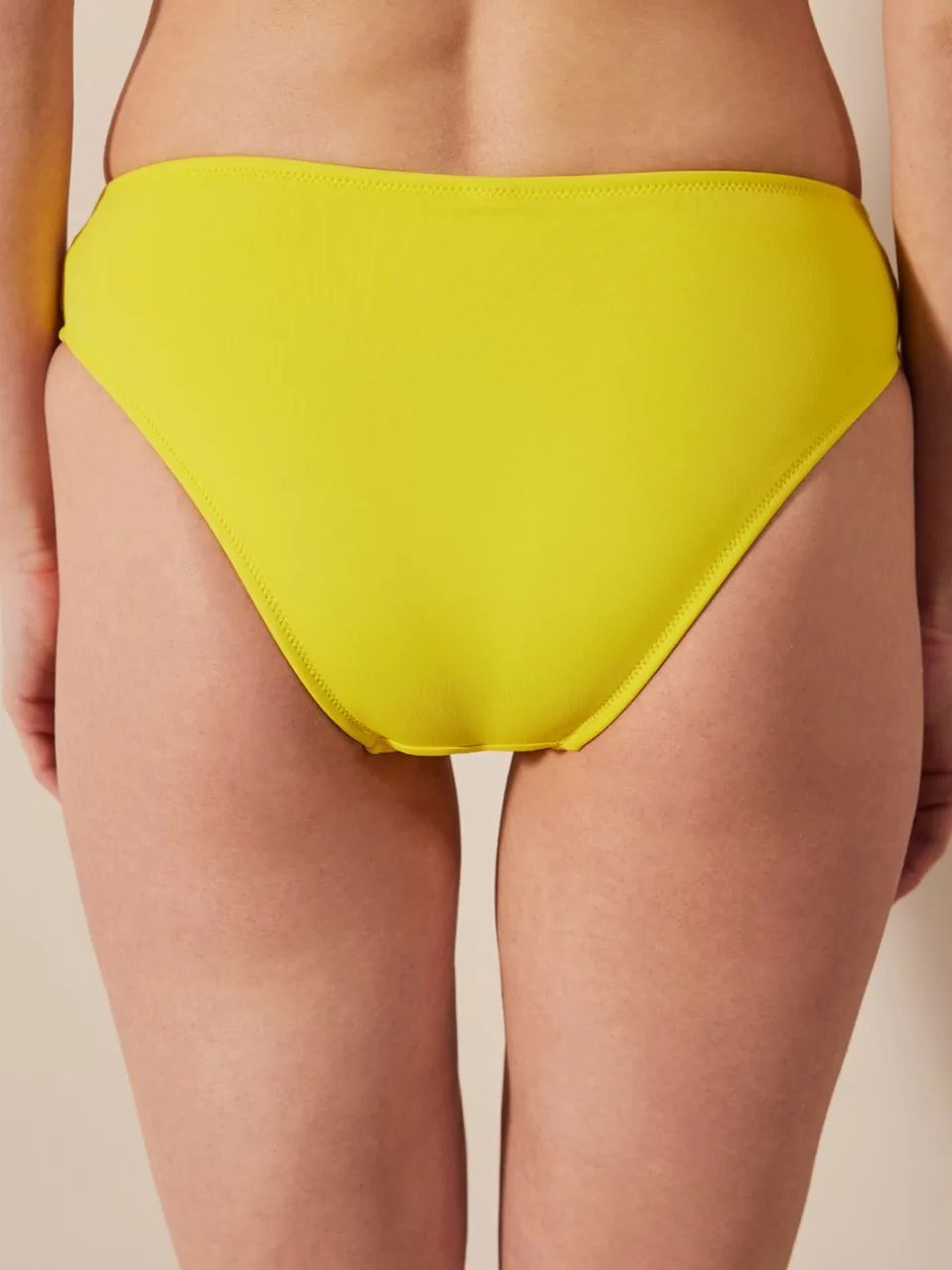 Penti Midden- taille Cut-Out Hipster Bikini Onderbroek geel, foto 2