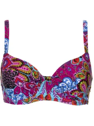 Damella Peacock Feather Bikini Underwire Bra Versch.kleure/Patroon