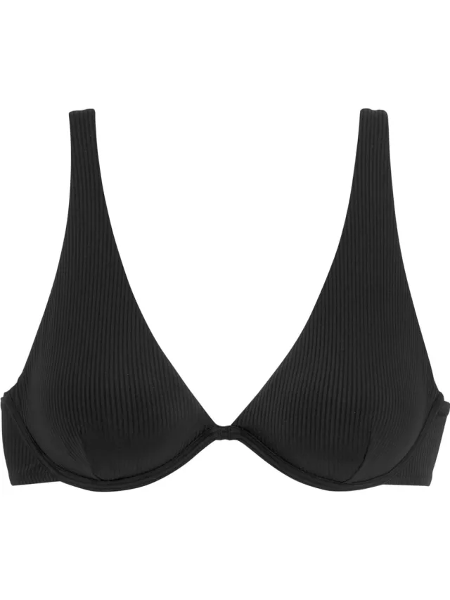 beugelbikinitop zwart