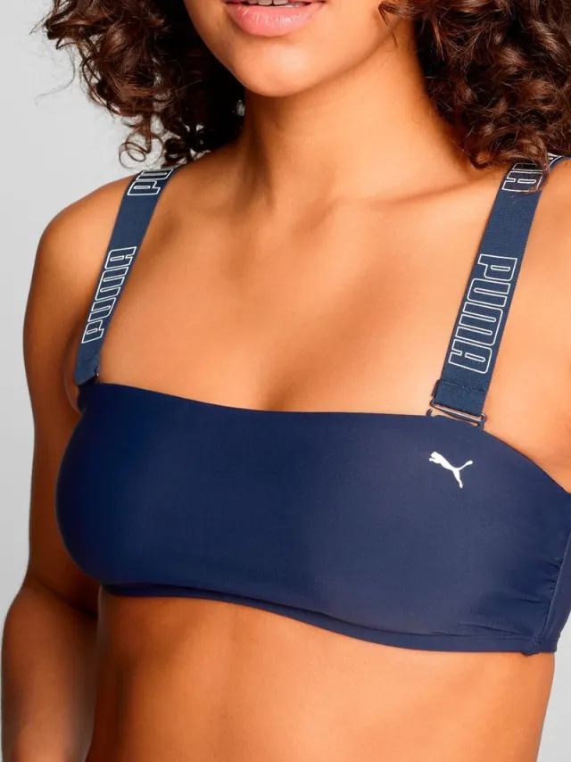 Puma Bikinitopje Bandeau Navy-M