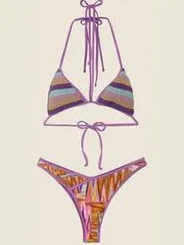 F * * K bikini paars, foto 2