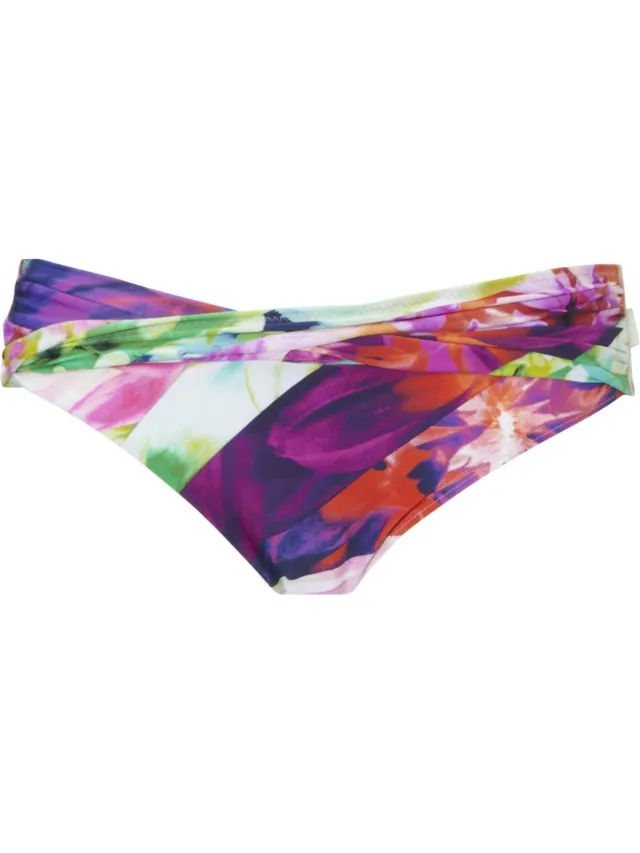 Tweka bikinibroekje Flower print wit