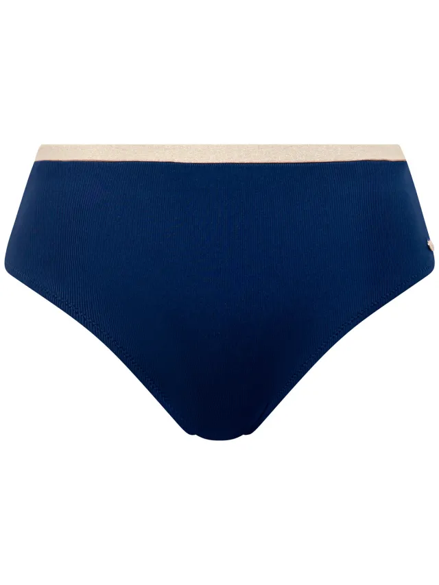Lisca Sydney bikinibroekje met hoge taille blauw