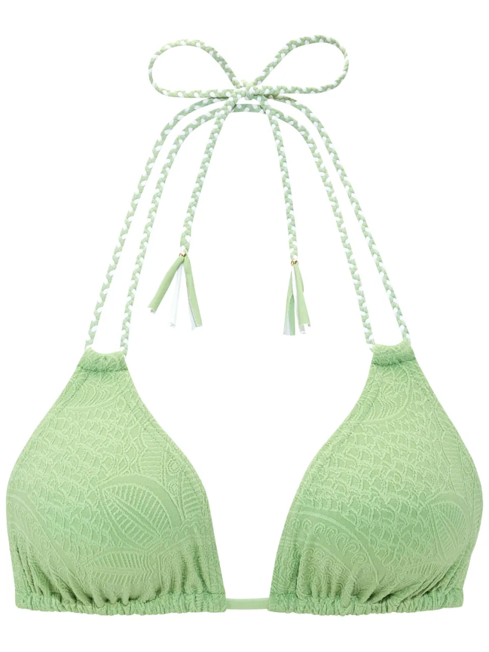 triangelbikinitop groen, foto 2