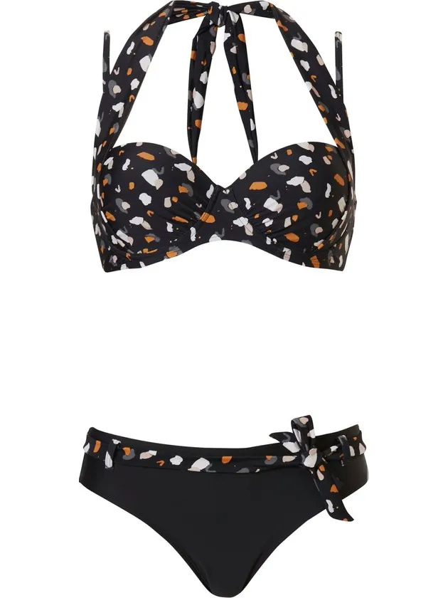Pastunette Beach Spots - Bikiniset - Zwart Multi