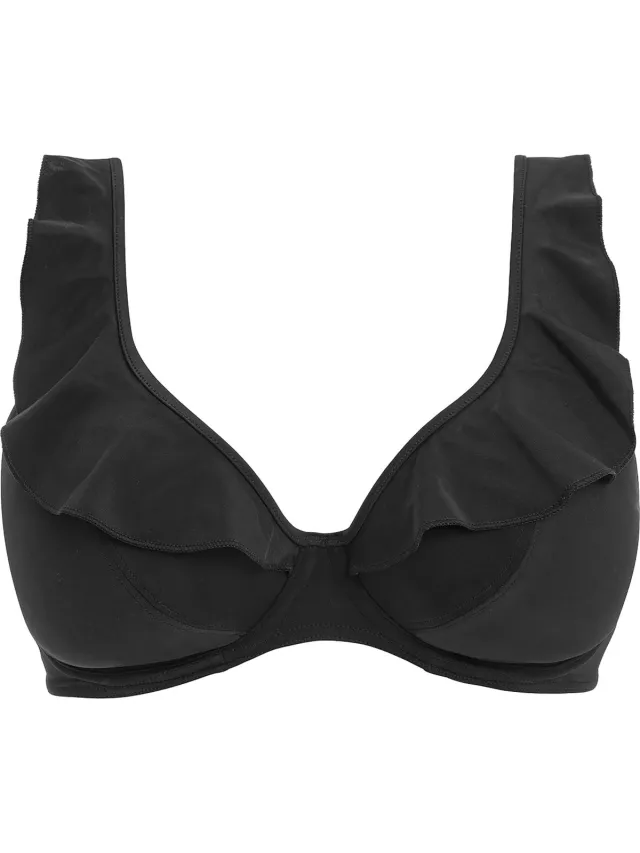 Freya Jewel Cove UW High Apex Bikini Top Dames Bikinitopje - Maat 65F (EU) zwart