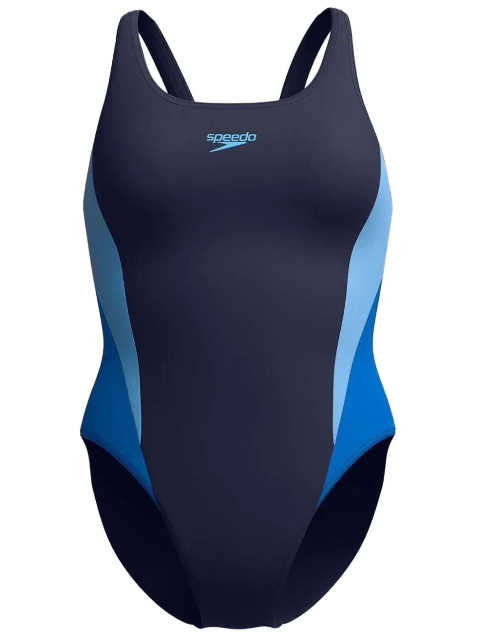 Speedo Dames/Dames Kleurblok Eendelig Zwempak (Lagune Blauw), foto 2
