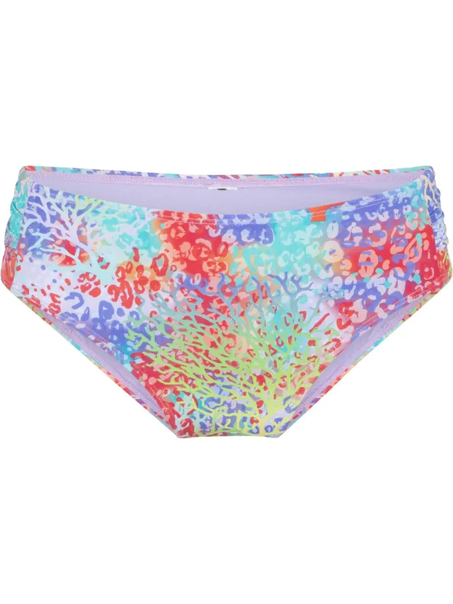 LingaDore Bikini Short Coral leopard print