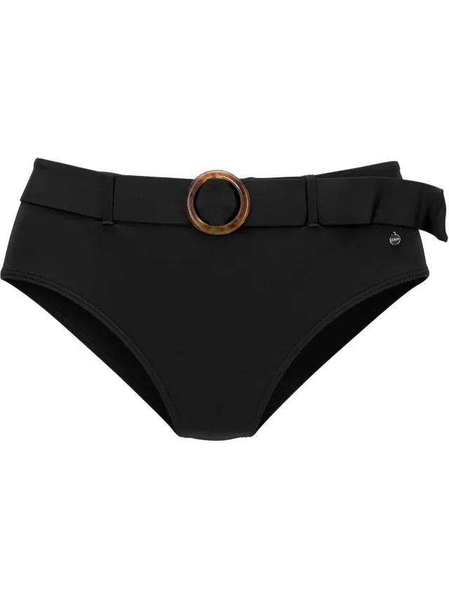 Highwaist bikinibroekje zwart, foto 2