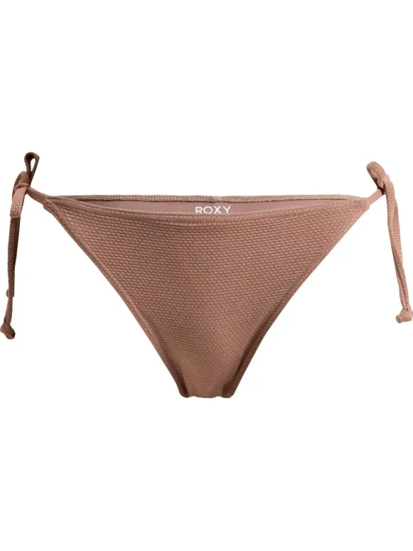 Roxy Women's Lasca Ties Cheeky - Bikinibroekje, wit
