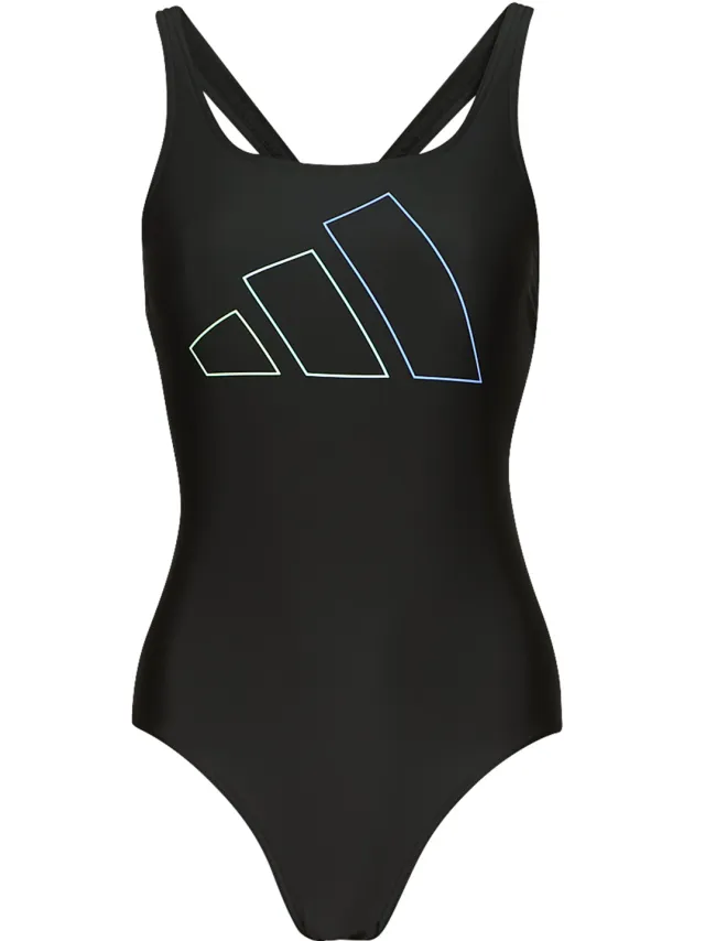 Adidas Big Bars badpak zwart