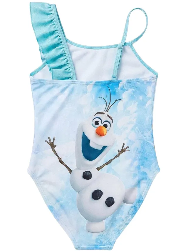 Disney Badpak Frozen Swimsuit Light Blue