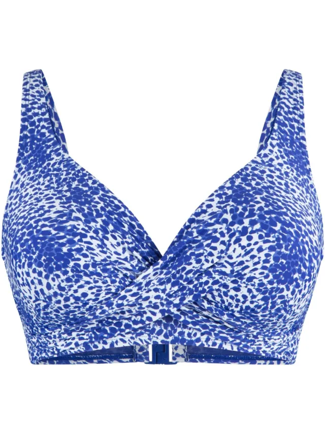 Lingadore Beugel Bikini top blauw/wit, foto 2