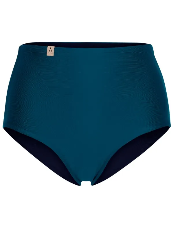 Inaska Women's Reversible Bottom Pure - Bikinibroekje, blauw