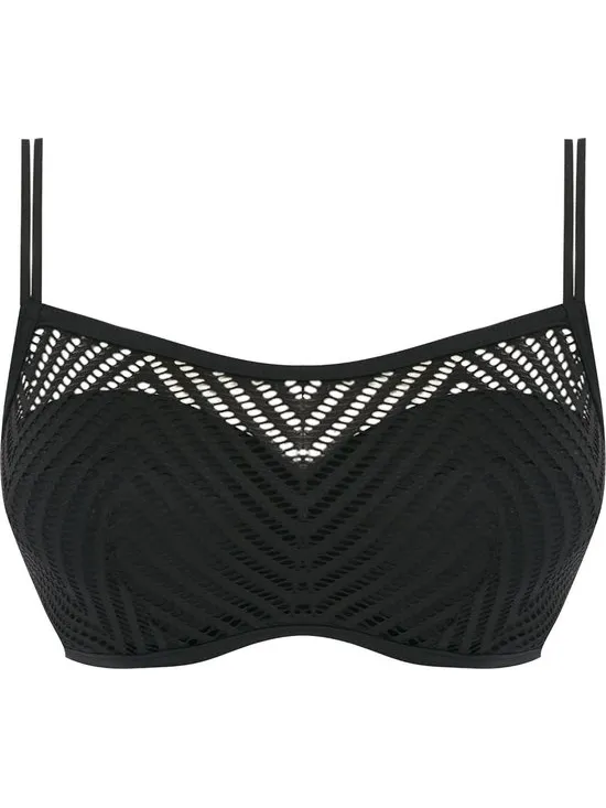 Freya Maat 65D (EU) - Urban bralette bikini top Zwart