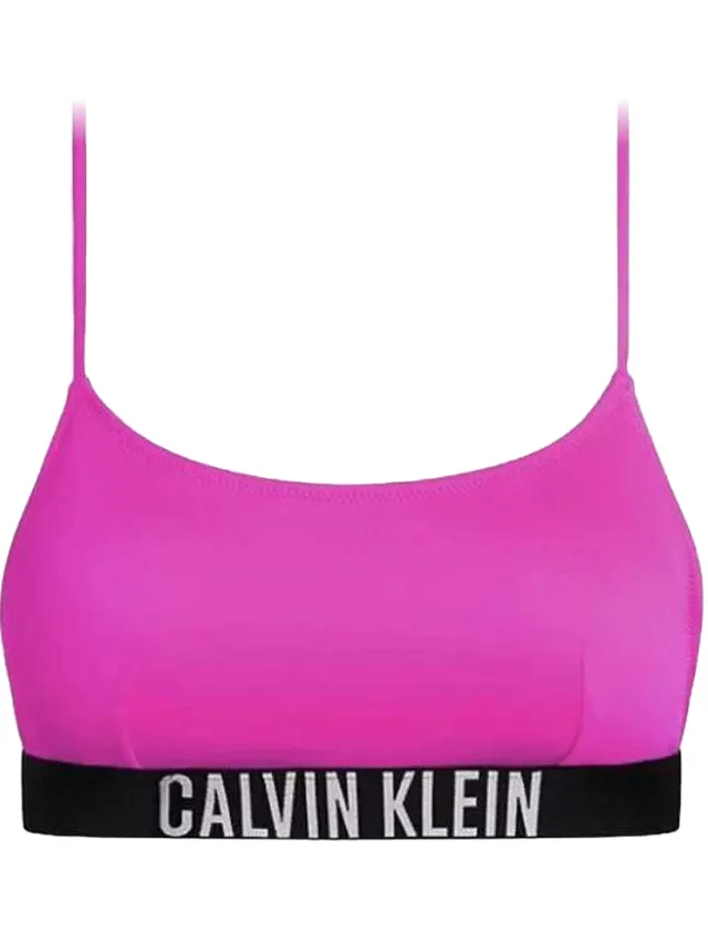 Calvin Klein Dames/Dames Tweekleurig Bikinitopje (Paars), foto 2