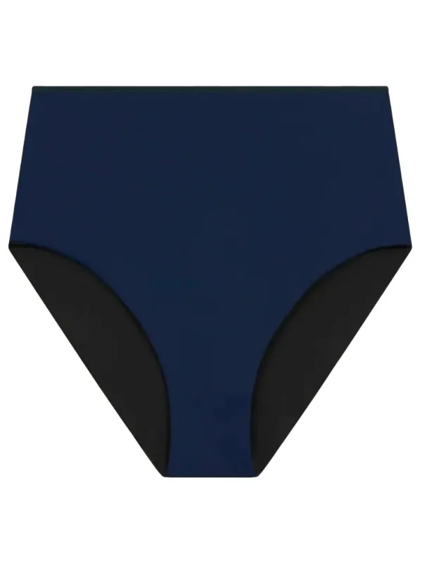 MYMARINI Women's Highwaist Shorts - Bikinibroekje, blauw