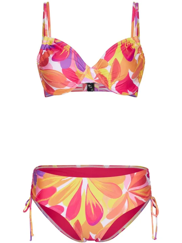 Pastunette Bikini - Tropic Oasis - Multi - Beugel - Unpadded