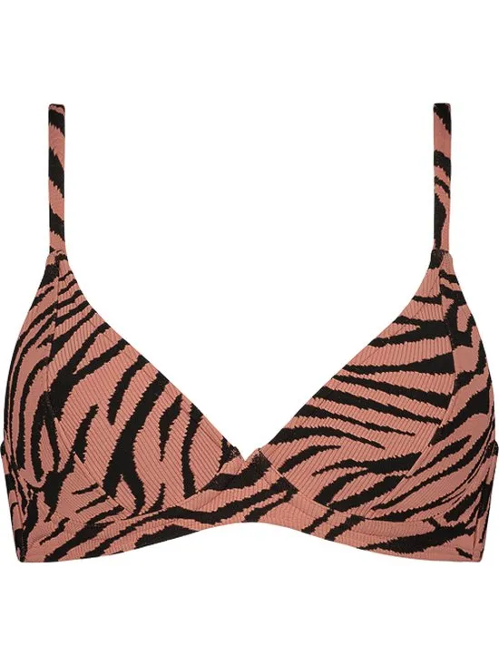 Beachlife Rose Zebra BH-fit bikinitop met beugel - dames Multi