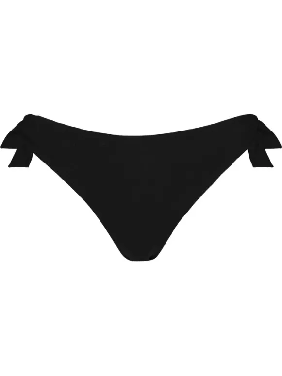 Barts Women's Solid Cheeky Bum Side Ties - Bikinibroekje, zwart
