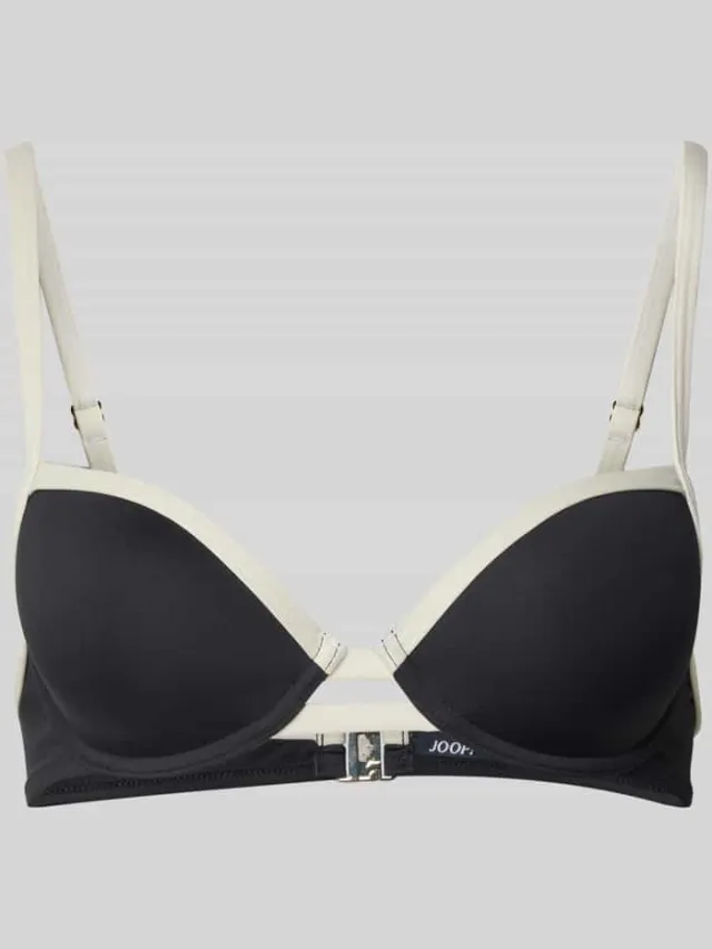 Joop! Bikini-top met verstelbare bandjes model 'Blanca Beach' zwart, foto 2