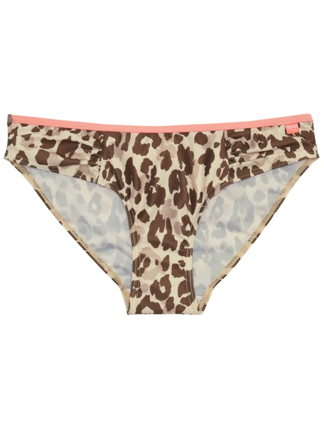 Regatta Dames aceana luipaardprint bikinibroekje Naturel